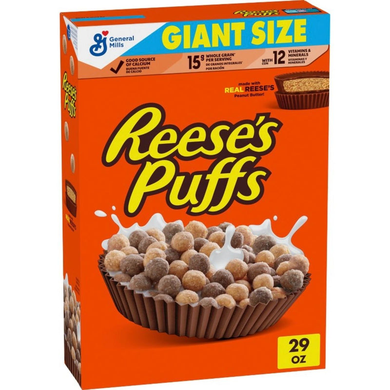 Reese's Peanut Butter Puffs Giant Size Cereal - 29oz