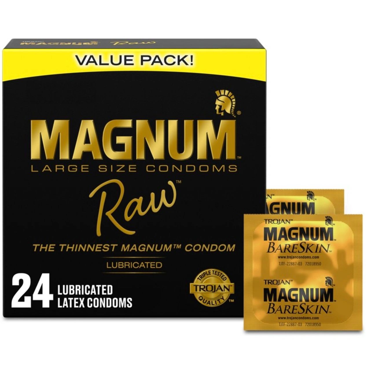 Trojan Magnum Raw - 24ct