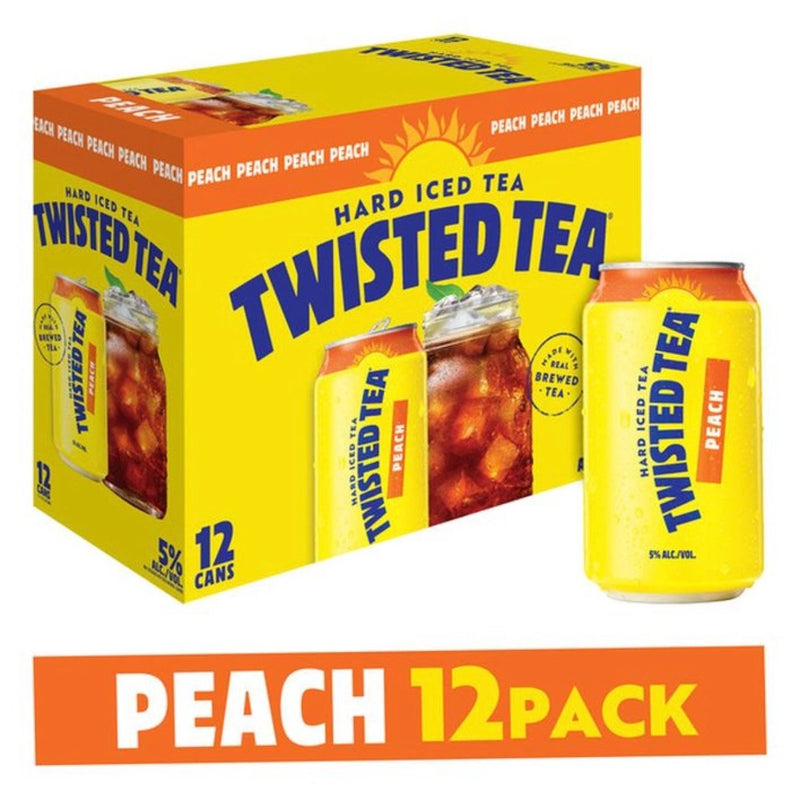 Twisted Tea Peach Hard Iced Tea