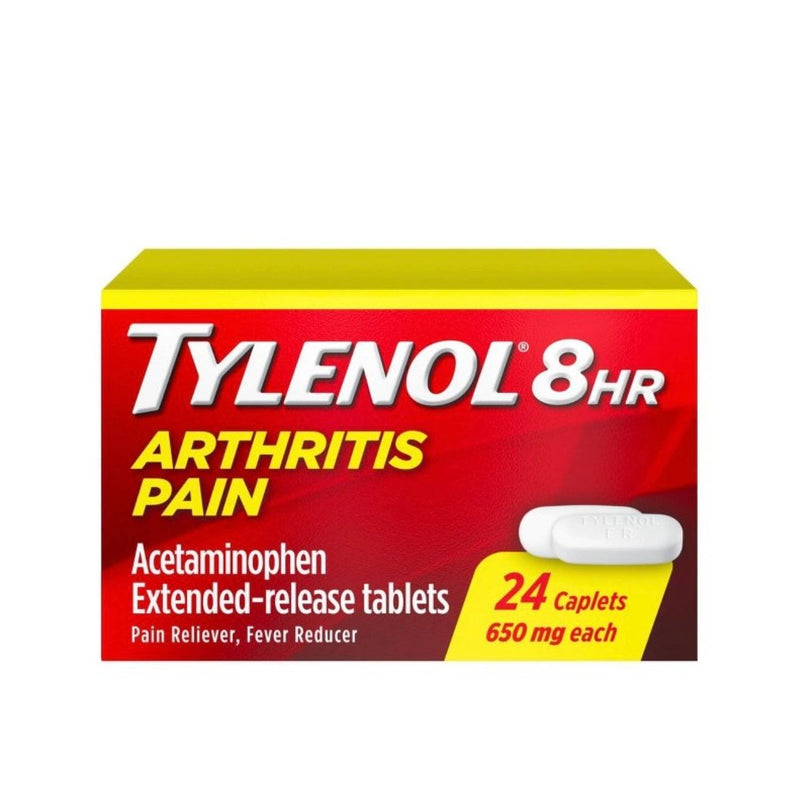 Tylenol 8 Hour Arthritis Pain Relief Extended-Release Caplets - Acetaminophen - 24ct