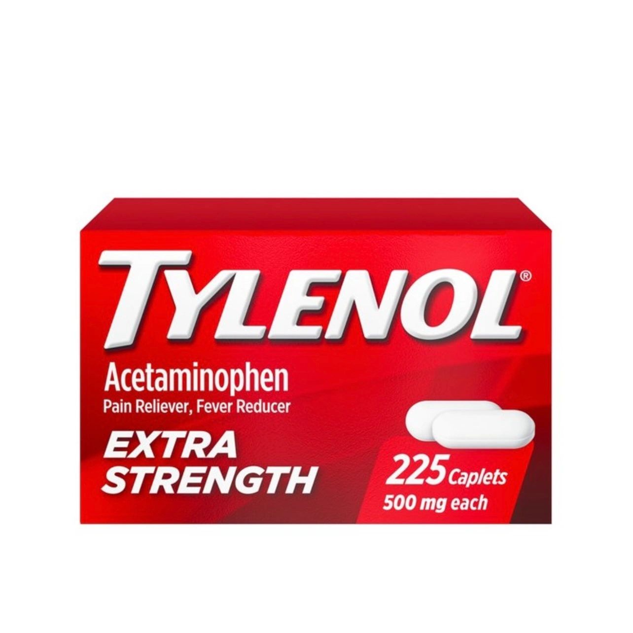 Tylenol Extra Strength Pain Reliever & Fever Reducer Caplets - Acetaminophen - 225ct