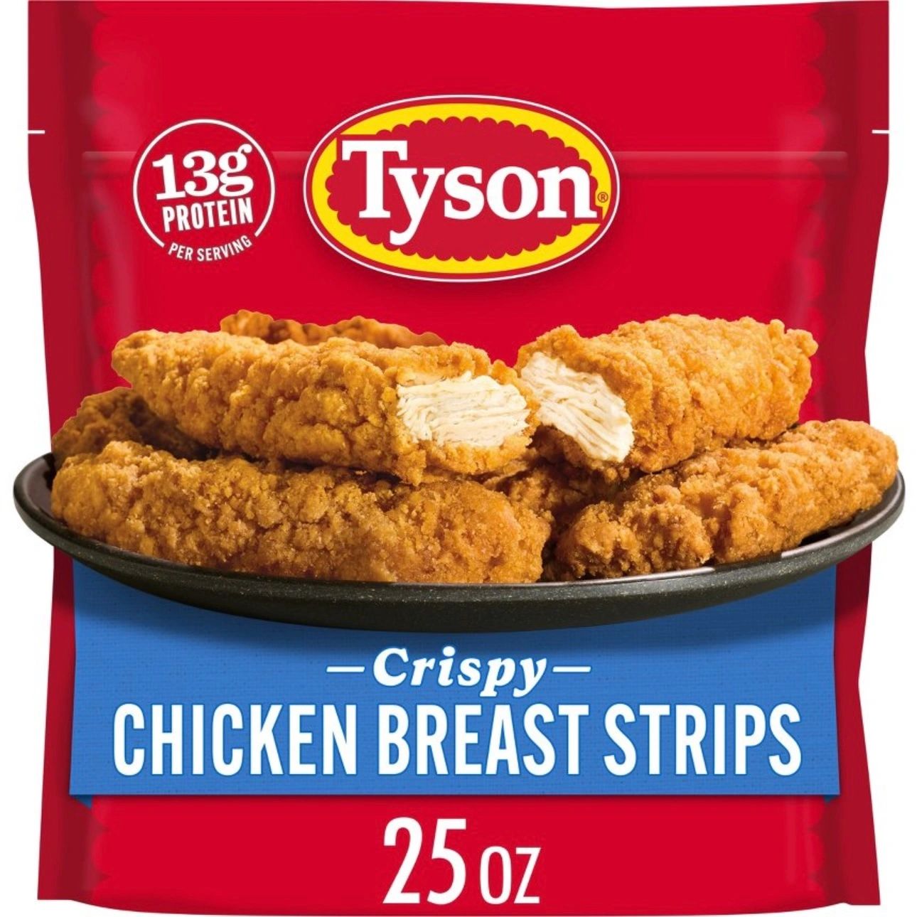 Tyson All Natural Crispy Chicken Strips - Frozen - 25oz