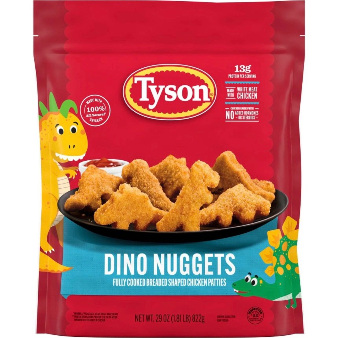 Tyson All Natural White Meat Fun Nuggets - Frozen - 29oz