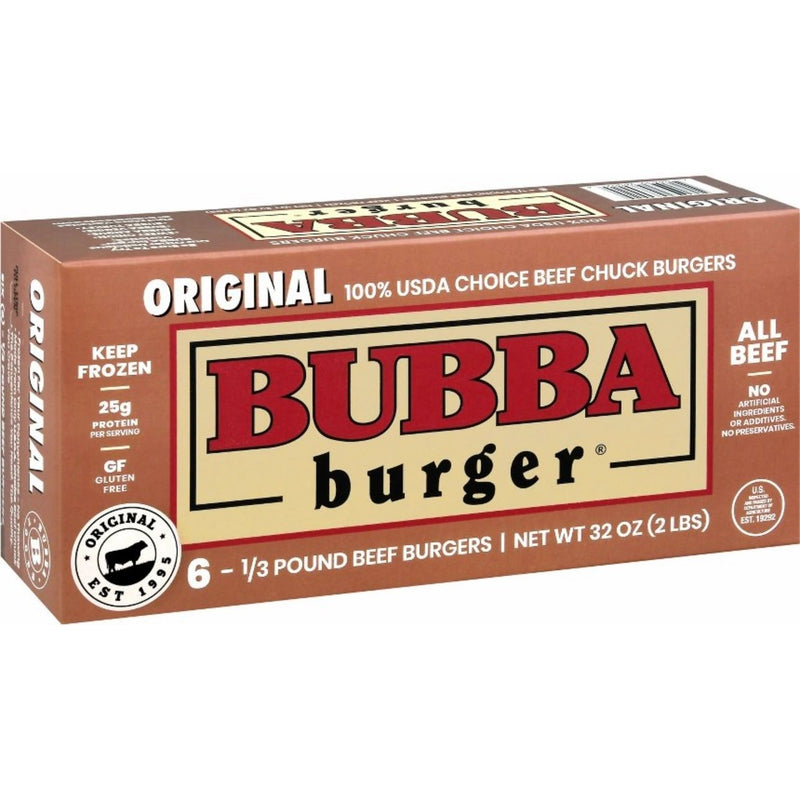 Bubba Burger Beef Burger Patties - Frozen - 32oz