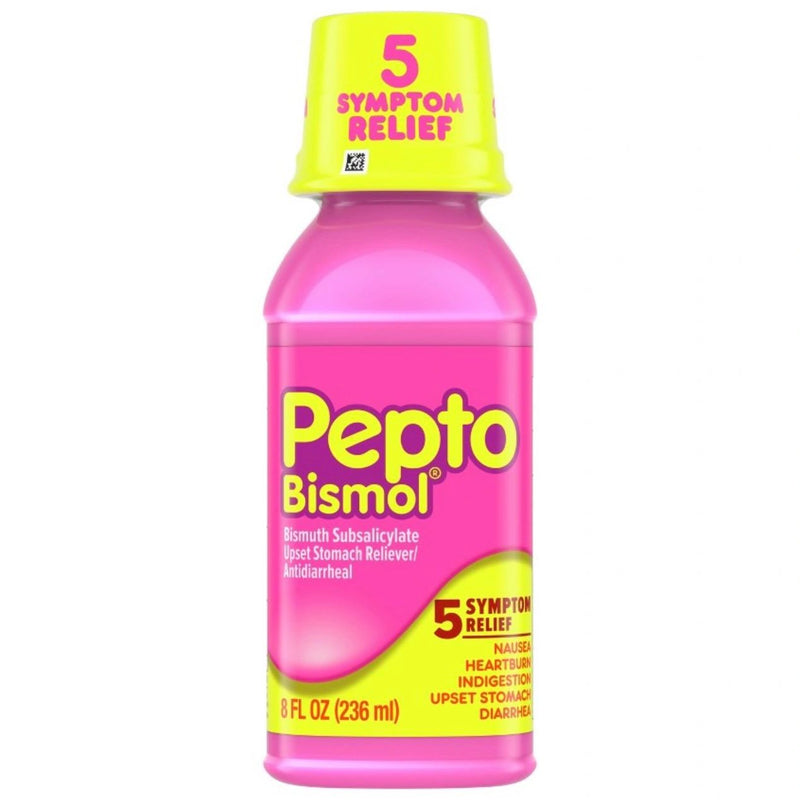 Pepto-Bismol 5 Symptom Stomach Relief - Original Liquid - 8 fl oz