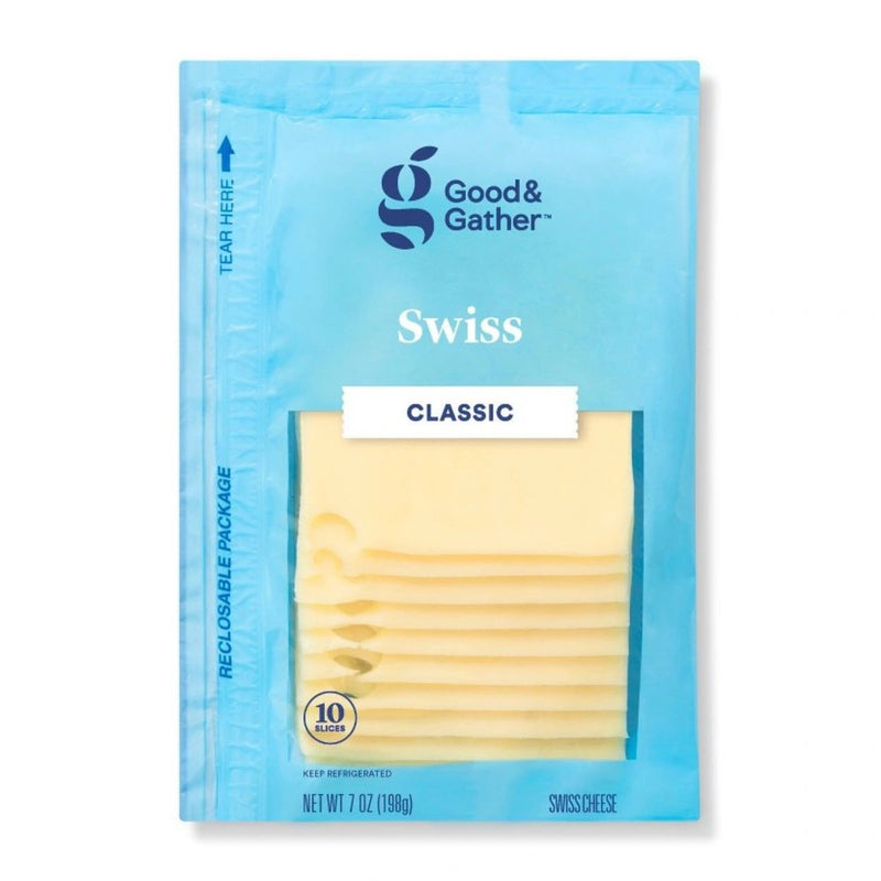 Swiss Deli Sliced Cheese - 7oz/10 slices - Good & Gather™