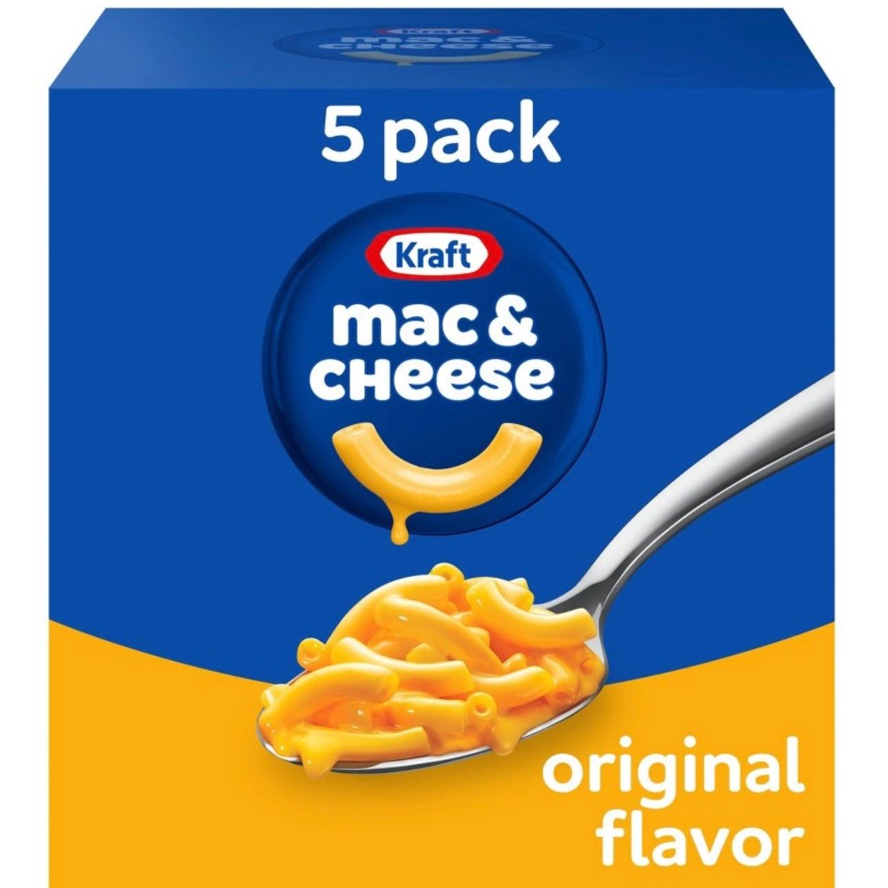 Kraft Original Mac and Cheese Dinner - 36.25oz/5ct