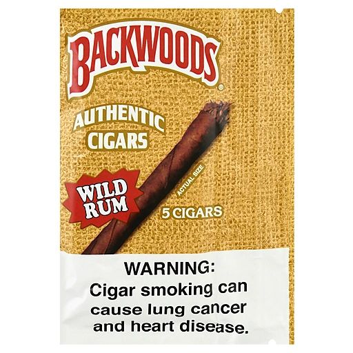 Backwoods “Wild Rum” 5 Pack