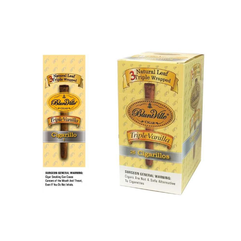 Bluntville “Triple Vanilla” 3 Pack