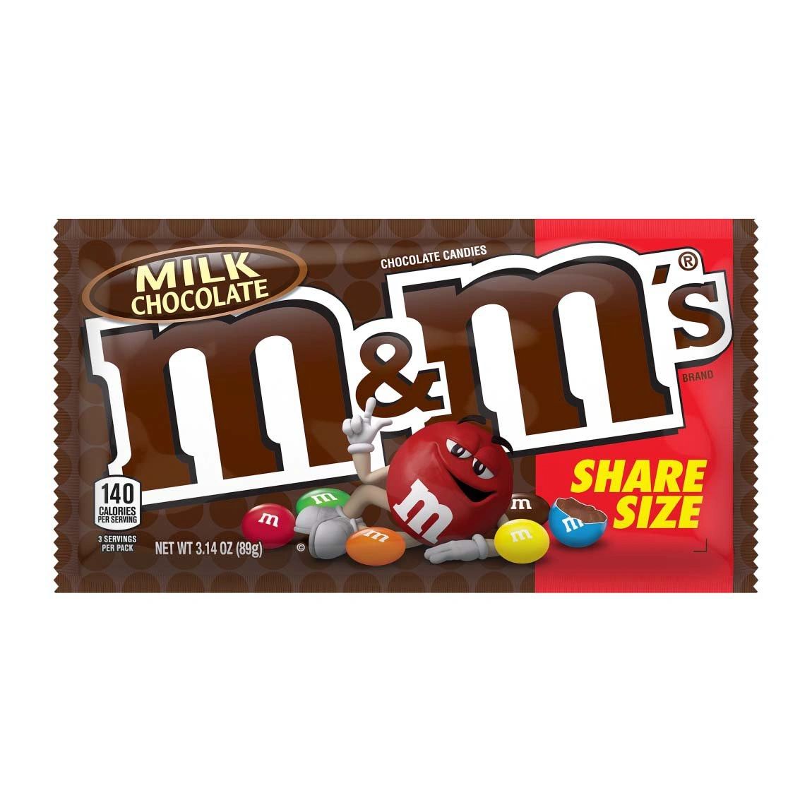 M&M’s “Milk Chocolate”