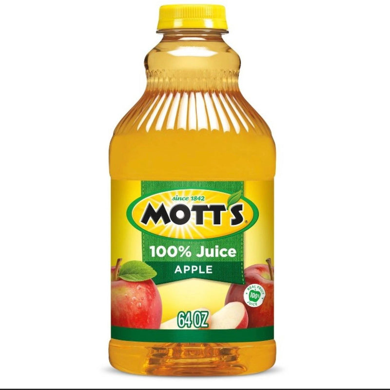 Mott's 100% Original Apple Juice - 64 fl oz Bottle ア