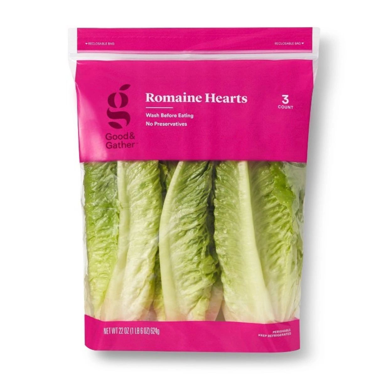 Romaine Hearts - 3ct/22oz - Good & Gather™