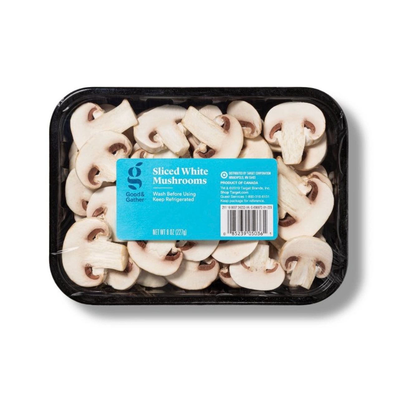 Sliced White Mushrooms - 8oz - Good & Gather™