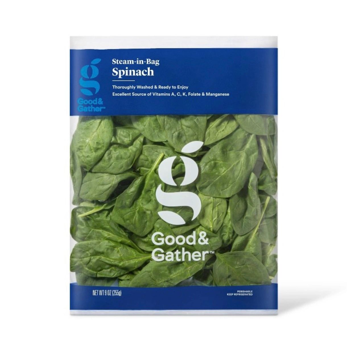 Steam-in-Bag Spinach - 9oz - Good & Gather™