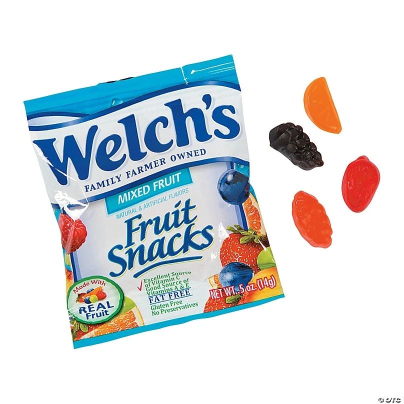 Welch’s Fruit Snacks “Mixed Fruit”