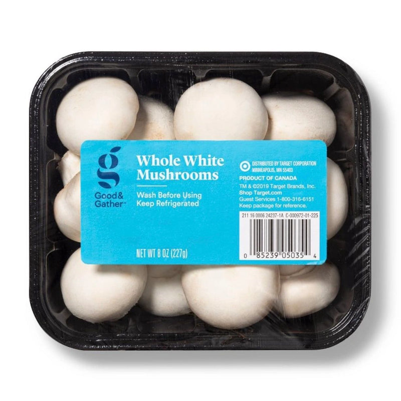 Whole White Mushrooms - 8oz - Good & Gather™